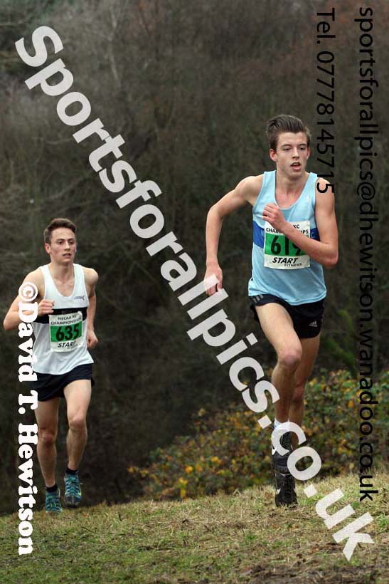 Mens under-20s North Eastern Cross Country, Aykley Heads, Durham. Photo: David T. Hewitson/Sports for All Pics